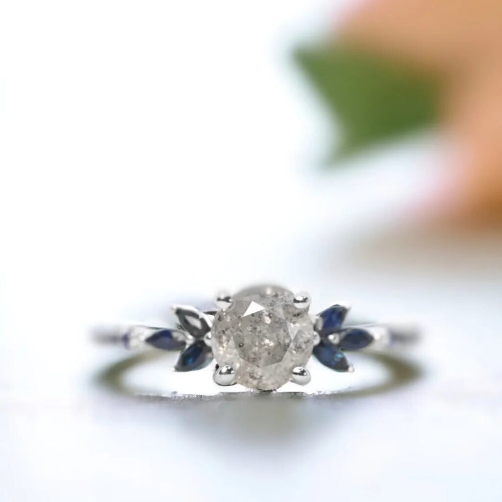 Milky Way Diamond Ring Mossy Glen Engagement Ring Statement Ring